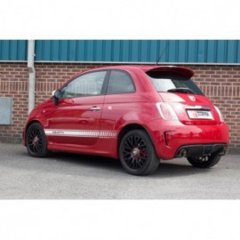 CatBack Fiat 500/595 Abarth 1.4 Turbo Scorpion nicht gedämpft (Abgasanlage ab Kat)