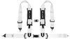 Racing seat belts SLIDE V2 white 4p 3" E4 