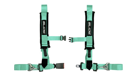 Rennsicherheitsgurte SLIDE V2 mint 4p 2" E4