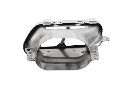 Terminale di scarico 210×80 mm, ingresso 140×85 mm – Mercedes A45/S600  