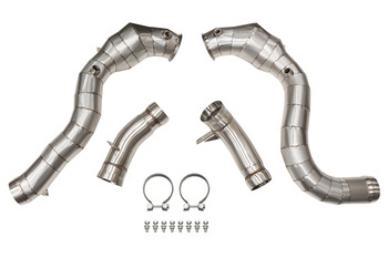 Downpipe Mercedes Benz GLC63 M177 18+ CAT 200 + Protection Thermique