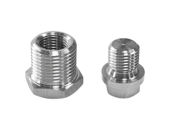 Adaptateur sonde Lambda réducteur M18x1.5-M12x1.25 avec bouchon