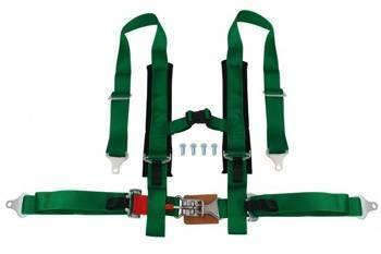Racing harness 4-point 2" green – DTM