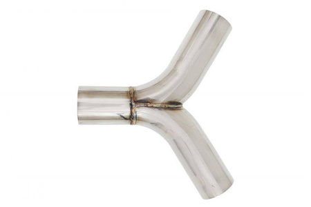 Raccordo a T scarico 120° 60/60mm 304SS