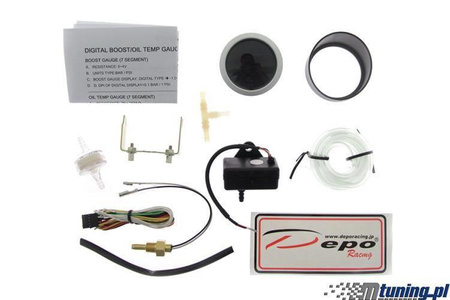 Gauge 2in1 Turbo/Oil Temperature Depo