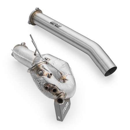 Downpipe kit Audi A4 S4/Avant Quattro/Avant 3.0 TDI with OBD catalytic converter and middle section