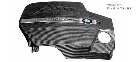 Cubierta de motor BMW N55 Negro Carbono Eventuri  