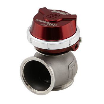 Wastegate Turbosmart 60mm 1,0 Bar Power-Gate Rosso esterno