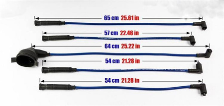 Ignition Leads BMW 316I 318I 518I Volvo 740 760 80-91 Red