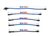 Ignition Leads Renault R9 R11 R19 Twingo Volvo 340 360 83-96 Blue