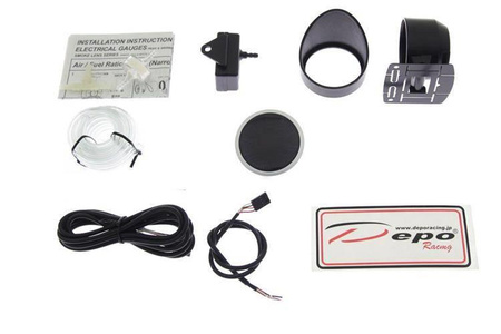 Anzeige 60mm Turbo Elektrisch 1-2 BAR Depo WA