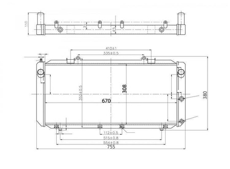 Radiador deportivo Toyota MR2 1990