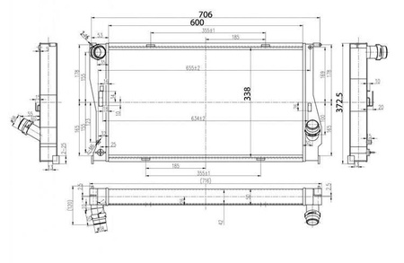 Performance Radiator BMW E92 335D 2006-2011