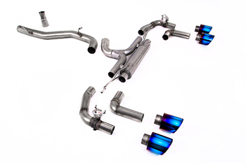 Cat-back Volkswagen Golf MK8 R 2.0 TSI 320PS ( Non-GPF / North American Models Only ) 2022 - 2025 ( Loudest ) Milltek Sport