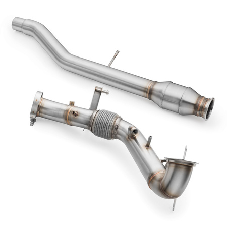 Downpipe Audi Q2 2.0 TSI OPF/GPF avec silencieux