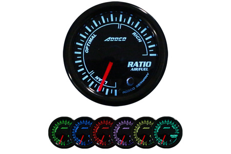 ADDCO 52 mm AFR Gauge – Air-Fuel Ratio Meter