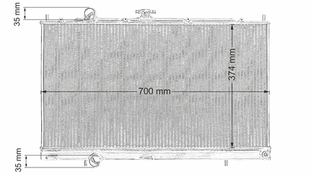 Radiateur haute performance Mitsubishi Evo 4-6