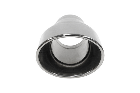 Exhaust tip 115×83 mm, inlet 70 mm – polished