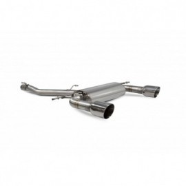 CatBack Audi TT MK3 2.0 TFSI Quattro modello senza GPF non risonato senza valvole (impianto di scarico da catalizzatore)