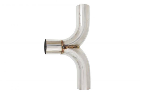 Raccord d’échappement en Y 180° 63/63mm 304SS