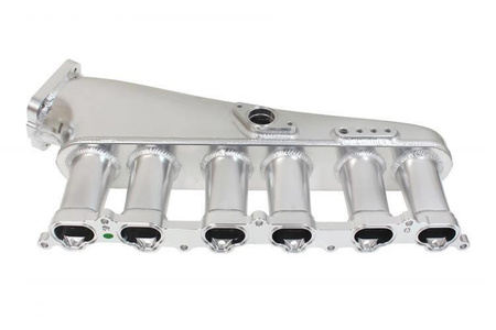 Collettore di aspirazione Toyota Chaser Supra 1JZ con farfalla e rail carburante Argento