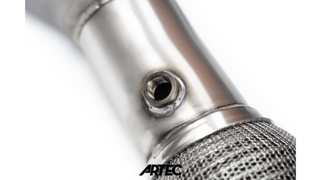 Mitsubishi Evo 10 4B11T 3.5" Tuyau De Vidange/Avant – Version 1