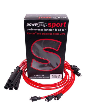 Cavi candela Jaguar Daimler XJS 5.3L V12 88-94 rosso