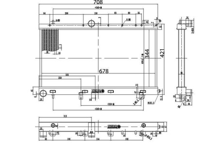 Radiador deportivo Subaru Impreza 2002-2007 ver.A