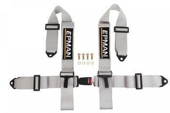 Sport Racing Harness 4-Point 3 Inch Gray – EPMAN