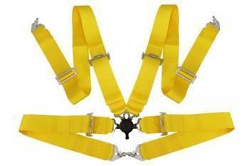 Harnais de course 4 points 3" jaune – Quick