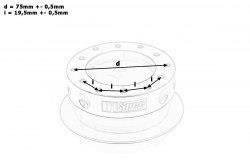 Cubo Honda Civic 96-00 E002C D1Spec