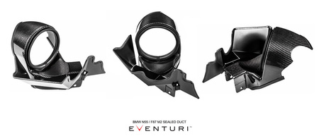 Sistema de admisión BMW F87 M2 / F2X M135i / M235i / F3X 335i / 435i V2 Carbono Eventuri  