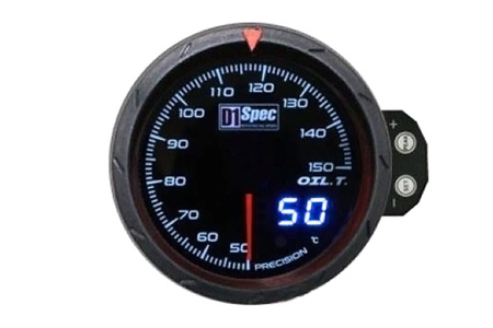 Manomètre 60mm Température d’Huile D1Spec