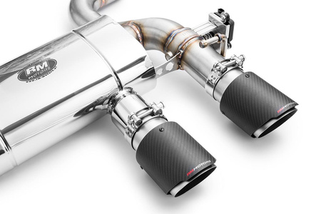 Rear muffler Volkswagen Golf VI R 2.0 TFSI