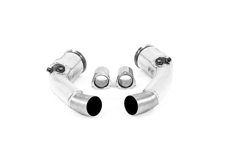 Large-bore Downpipes and Cat Bypass Pipes Audi RS7 C8 4.0 V8 bi-turbo ( OPF/GPF Models ) 2019 - 2025 Milltek Sport