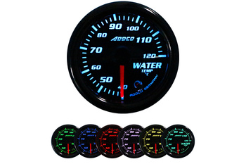 ADDCO 52 mm Water Temperature Gauge – Engine Cooling Meter