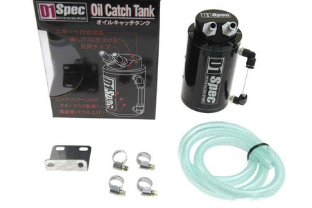 Oil Catch Tank 15mm Black D1Spec