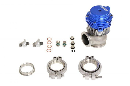 Wastegate esterna 38mm raffreddata ad acqua 2,5 Bar V-Band Blu
