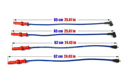 Ignition Leads Subaru Forester Legacy Impreza EJ16-EJ22 92-02 Red