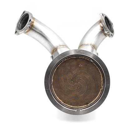 Downpipe Audi S4 B9, S5 8W6 con catalizzatore MS