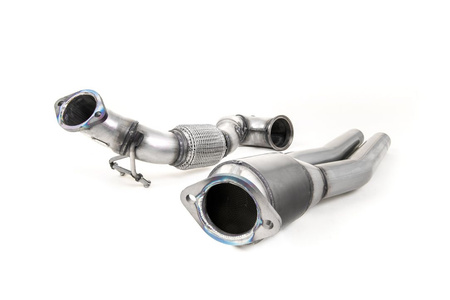 Large Bore Downpipe and Hi-Flow Sports Cat Audi RS3 Saloon/Sedan 400PS ( 8Y MQB EVO ) - Non-OPF/GPF Models 2022 - 2025 Milltek Sport