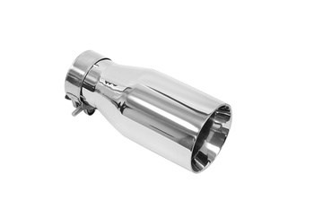 Exhaust tip 76 mm, inlet 51 mm – polished