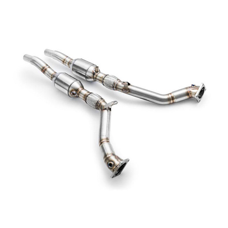 Downpipe Audi A6 S6 Allroad C5 2.7 T with catalytic converter EURO 3 200 CPSI