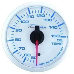 Indicatore 52mm Temperatura Olio Depo WBL