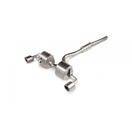 Akrapovic Titan-Slip-On-Auspuff für Toyota Yaris GR