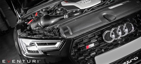 Sistema de admisión Audi B9 S5 / S4 Carbono Eventuri  