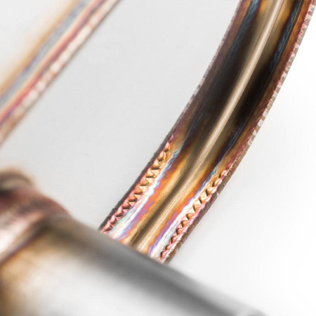 Universeller Elliptischer Schalldämpfer E011 – Ohne Prägung, Edelstahl T304, Handgeschweißt