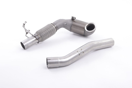Cast Downpipe with Race Cat Skoda Octavia vRS 2.0 TSI 245PS Hatch & Estate ( manual and DSG-auto‚ Non-OPF/GPF & Post Facelift ) 2018 - 2019 Milltek Sport