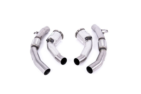 Large-bore Downpipes and Cat Bypass Pipes Audi RS7 C8 4.0 V8 bi-turbo ( OPF/GPF Models ) 2019 - 2025 Milltek Sport