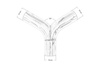 Raccord d’échappement en Y 120° 63/76mm 304SS